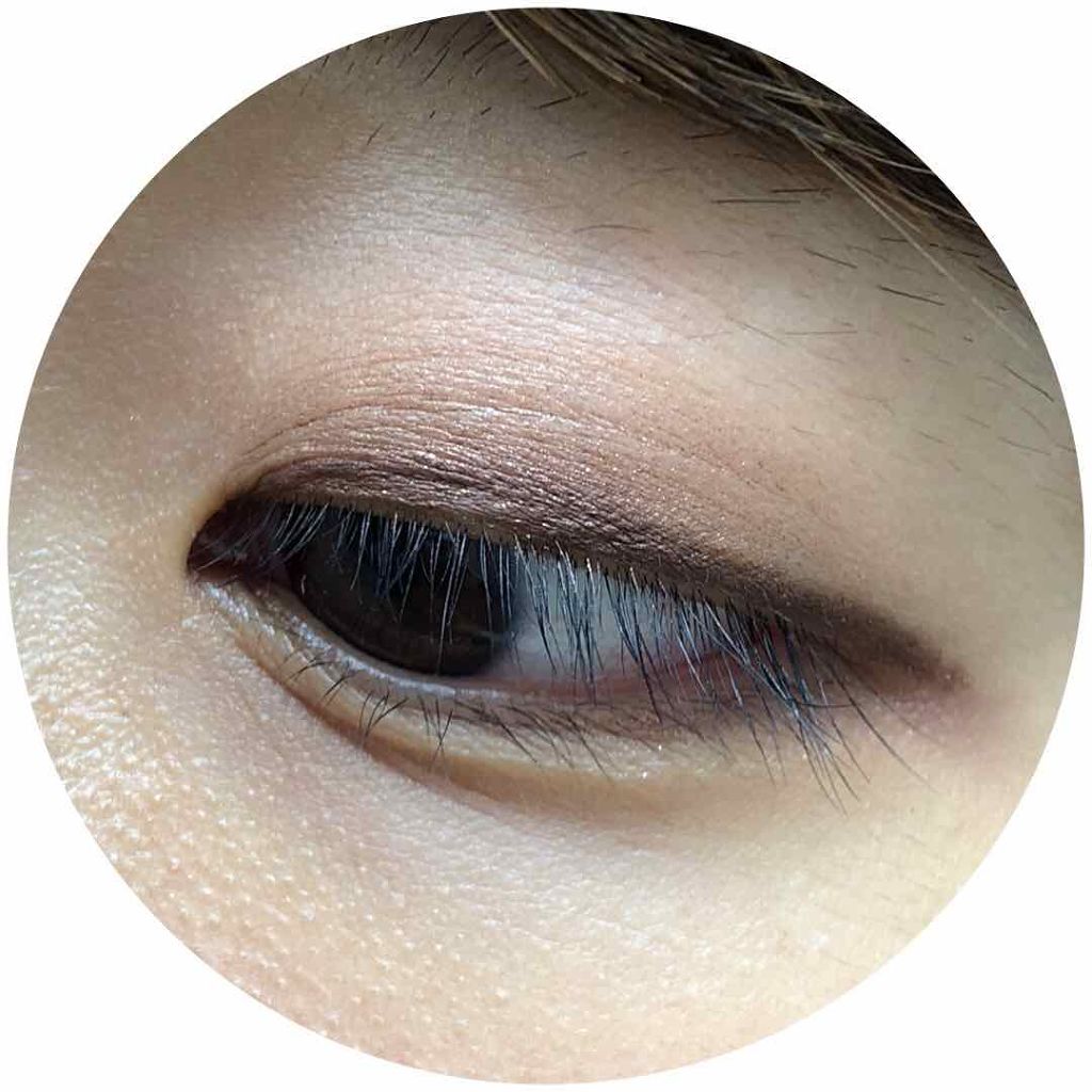 ヴィセ アヴァン シングルアイカラー 022 ALMOND/Visée/単色アイシャドウを使ったクチコミ（3枚目）