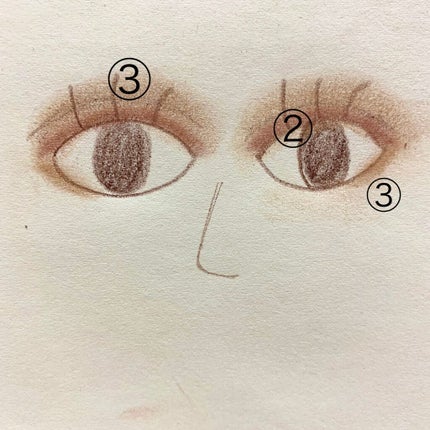 ゆう on LIPS 「ETVOSアイシャドウを使った秋メイク🍇🍃【使った商品】ETV..」(4枚目)