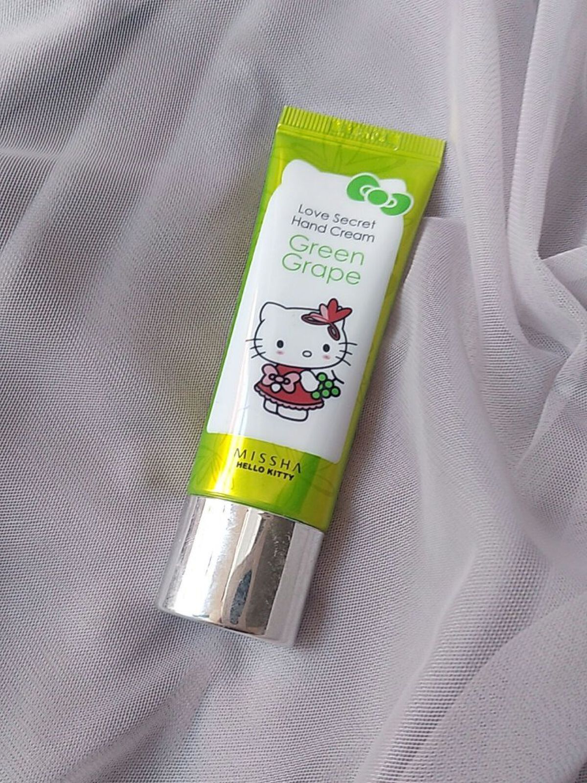  HELLO KITTY×MISSHA コラボパッケージ ラブシークレットハンドクリーム/MISSHA/ハンドクリームを使ったクチコミ（2枚目）