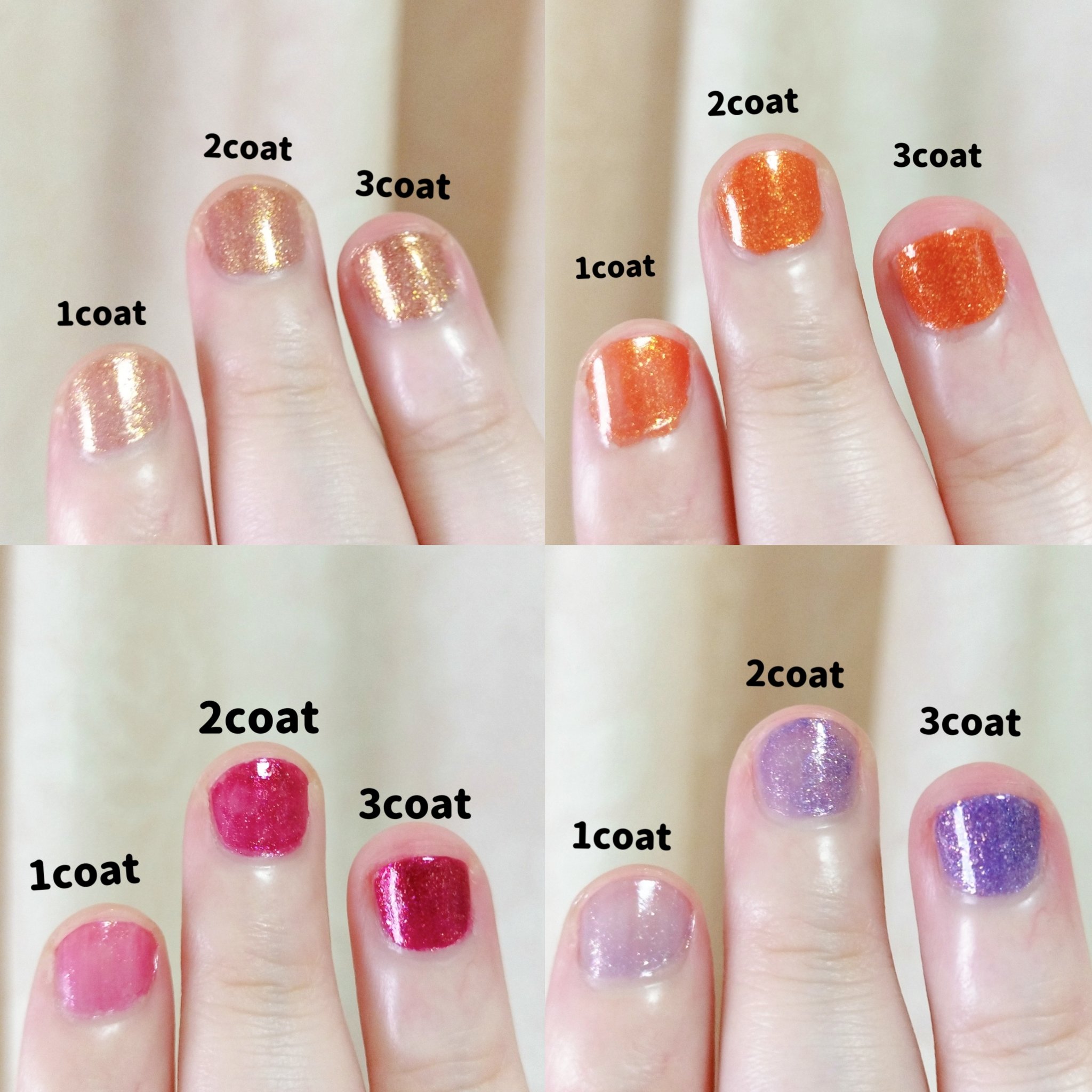 Pommier🍎 on LIPS 「キャンメイク カラフルネイルズ N99〜N102 まとめ