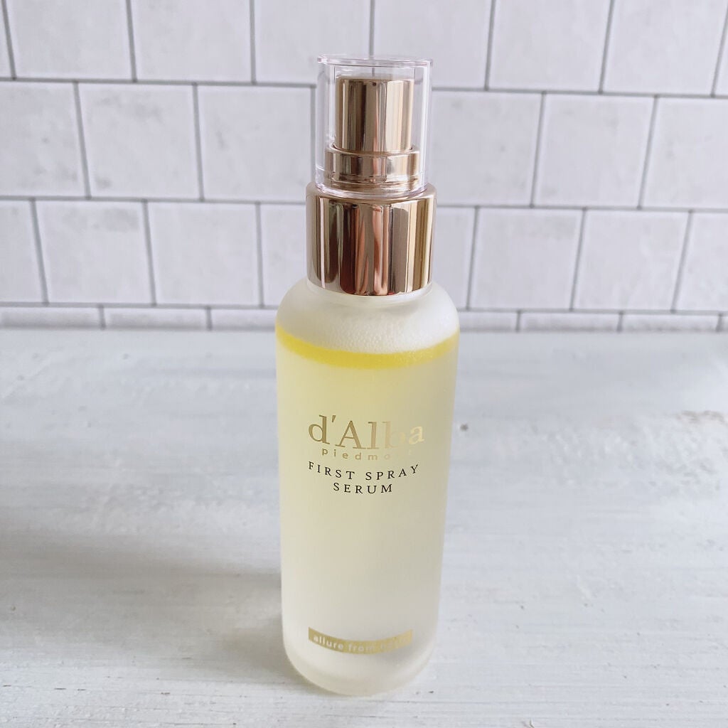 ダルバ ホワイトトリュフファーストスプレーセラム/ダルバ/ミスト状化粧水を使ったクチコミ(4枚目)