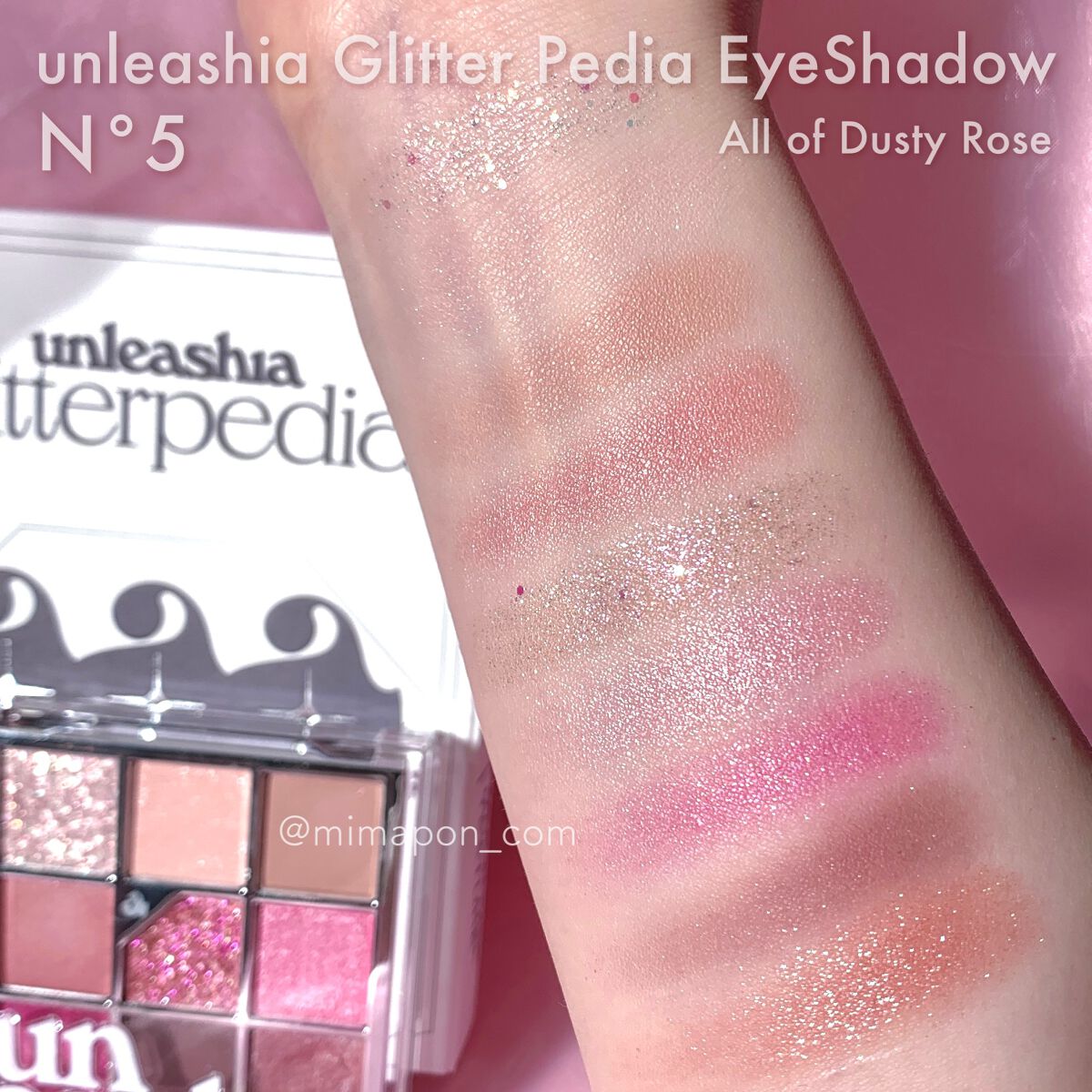 ゲットルーズグリッタージェル/unleashia/グリッターを使ったクチコミ（2枚目）