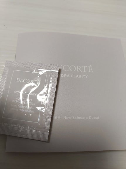 イドラクラリティ マイクロエッセンス クレンジングエマルジョン/DECORTÉ/ミルククレンジングを使ったクチコミ(1枚目)