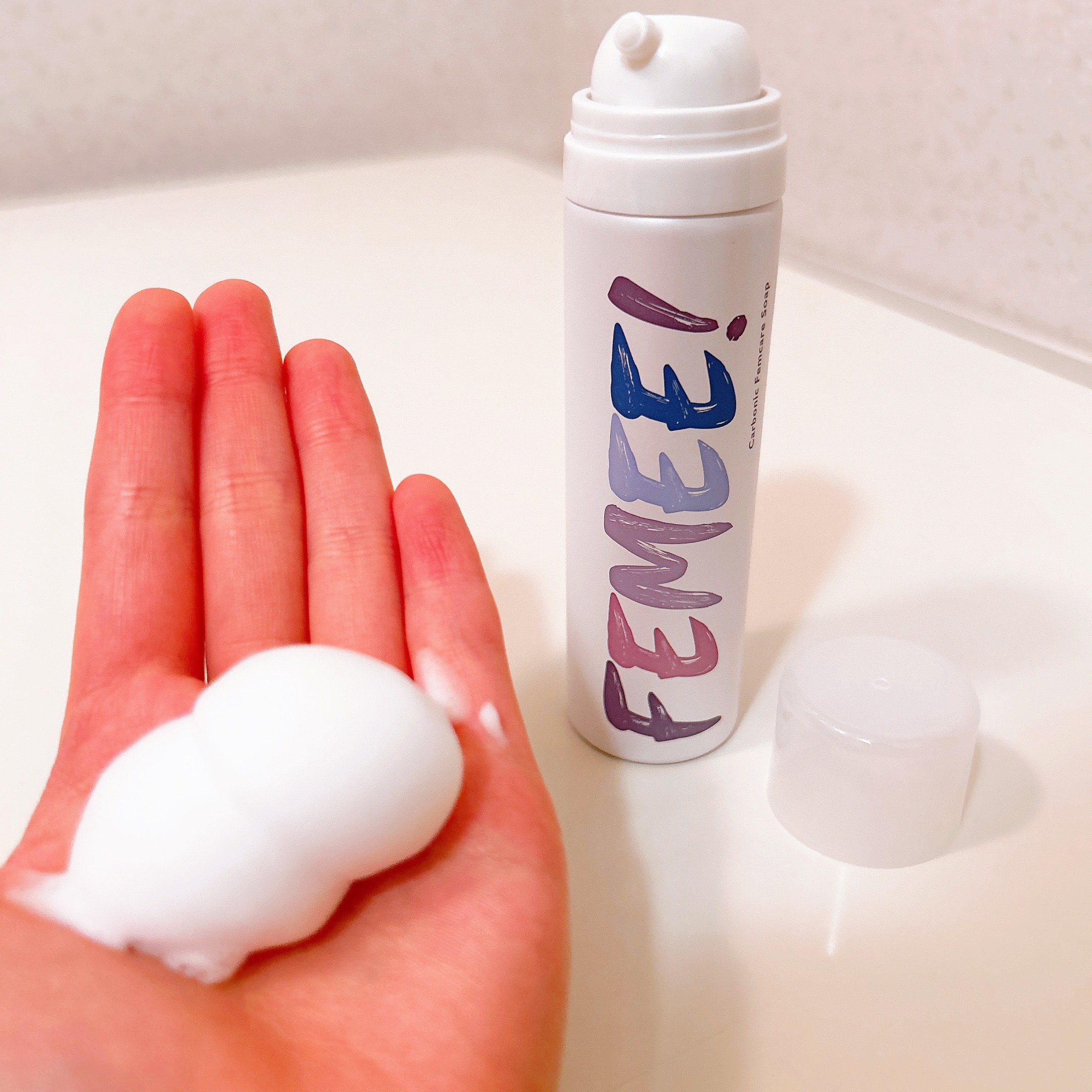 炭酸フェムケアソープ/FEMEE/デリケートゾーンケアを使ったクチコミ（3枚目）