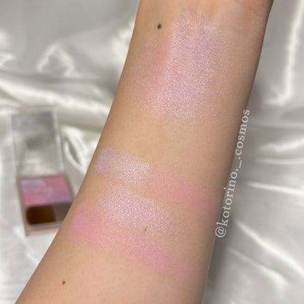 グロウフルールチークス(ブレンドタイプ)/キャンメイク/パウダーチークを使ったクチコミ(7枚目)