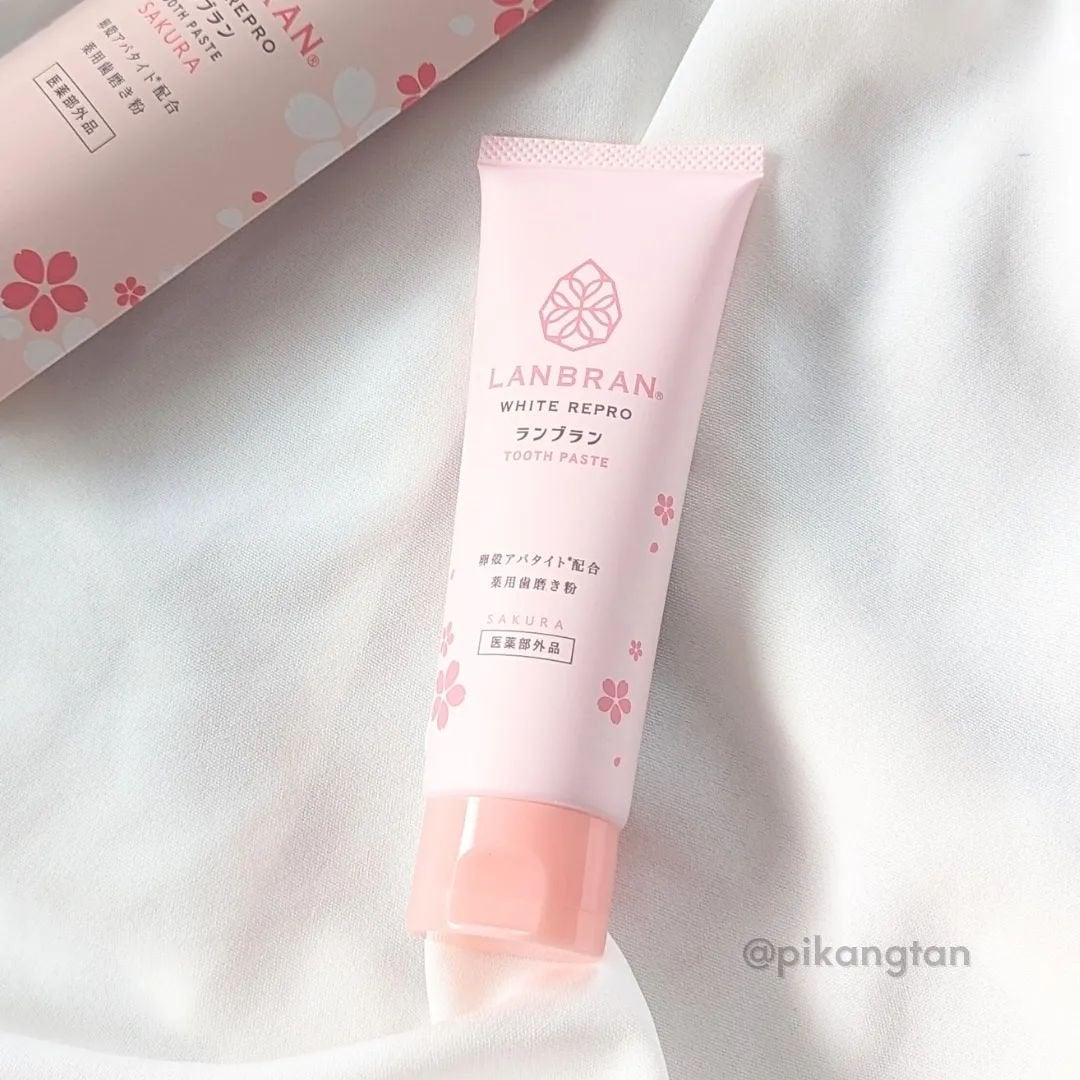 薬用ランブラン ホワイトリプロ SAKURA/LANBRAN/歯磨き粉を使ったクチコミ(1枚目)
