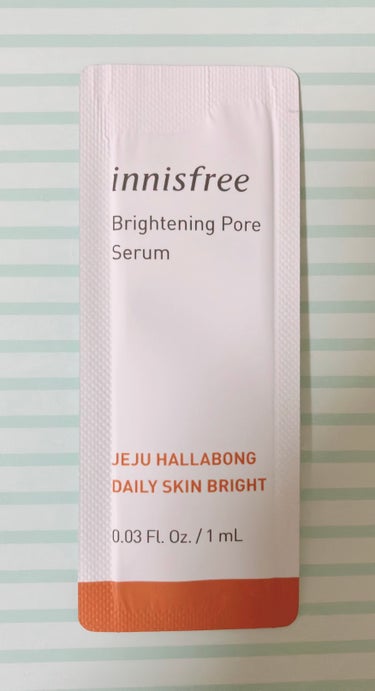 Brightening Pore Serum/innisfree/美容液を使ったクチコミ（1枚目）