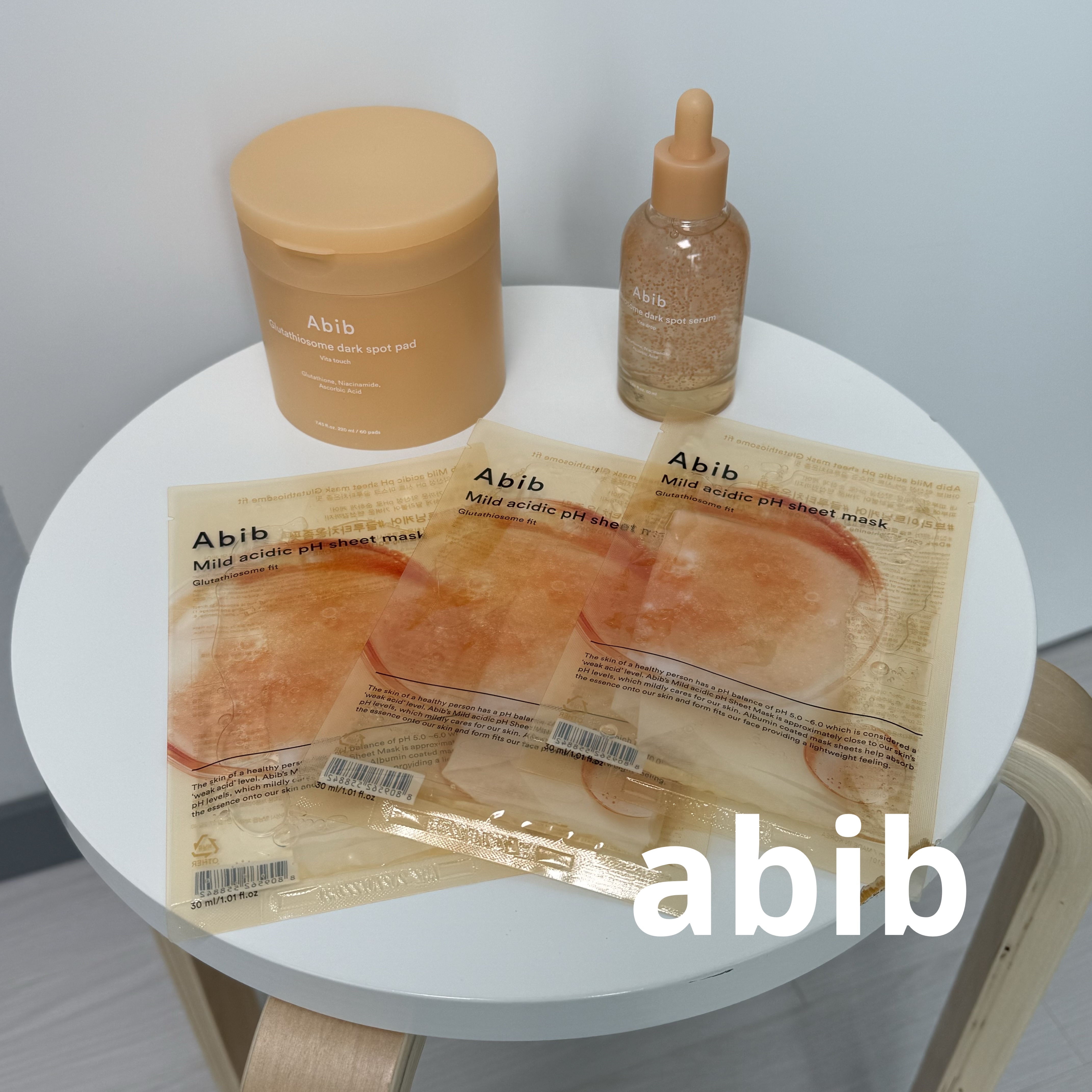 グルタチオンソームダークスポットパッドビタタッチ/Abib /トナーパッドを使ったクチコミ（1枚目）