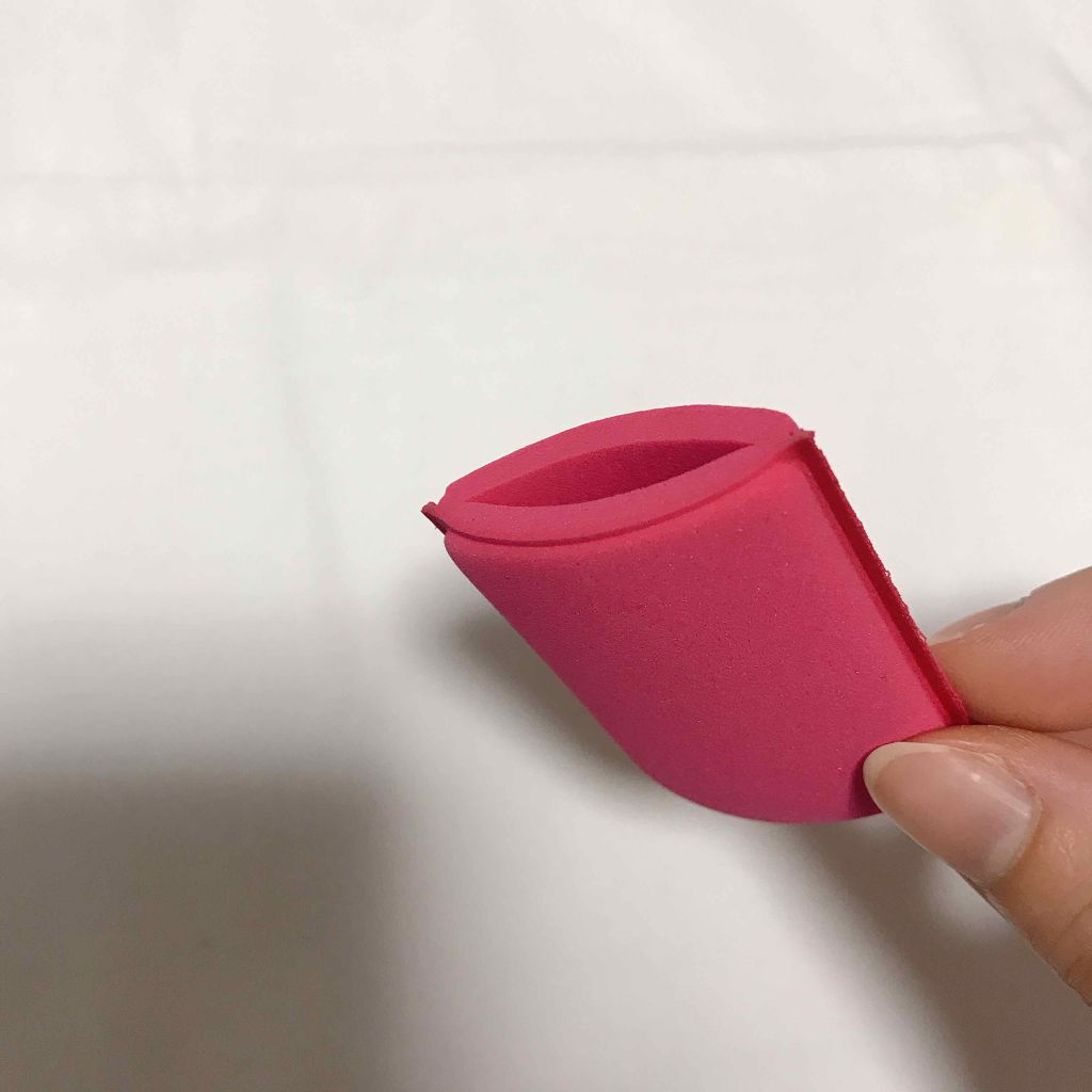 リキッドファンデーションパフ ベルト付き/DAISO/パフ・スポンジを使ったクチコミ（3枚目）