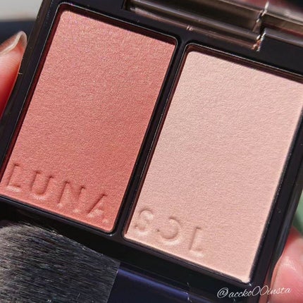 カラーリンググレイズ/LUNASOL/パウダーチークを使ったクチコミ(2枚目)