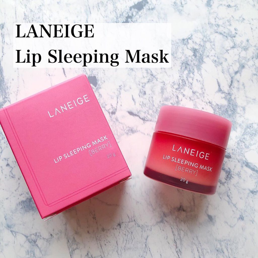 リップスリーピングマスク/LANEIGE/リップバームを使ったクチコミ（1枚目）