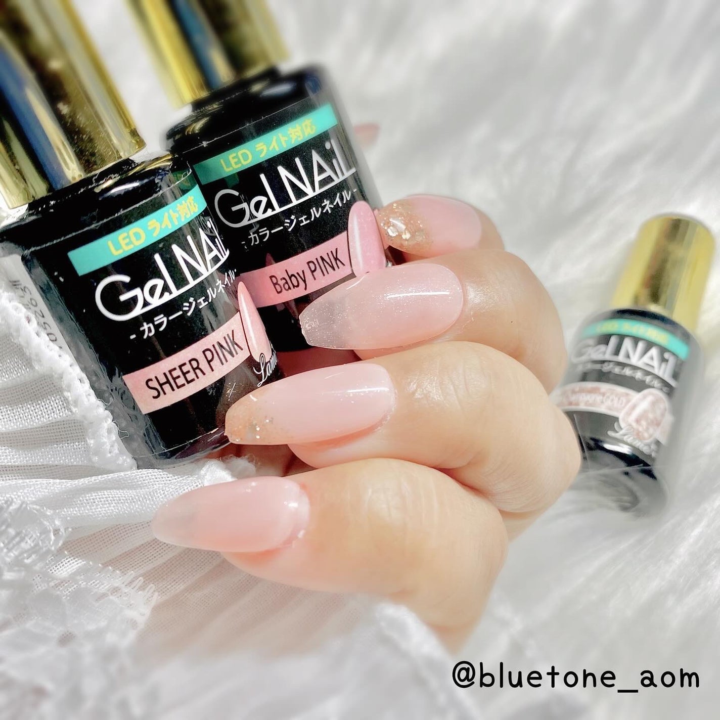 ジェルネイル(ライト対応)/セリア/ジェルネイルを使ったクチコミ(1枚目)