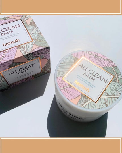 オールクリーンバーム/heimish/クレンジングバームを使ったクチコミ(2枚目)