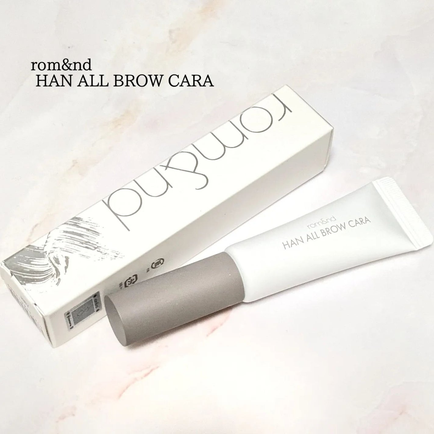 ハンオールブロウカラ/rom&nd/眉マスカラを使ったクチコミ(1枚目)