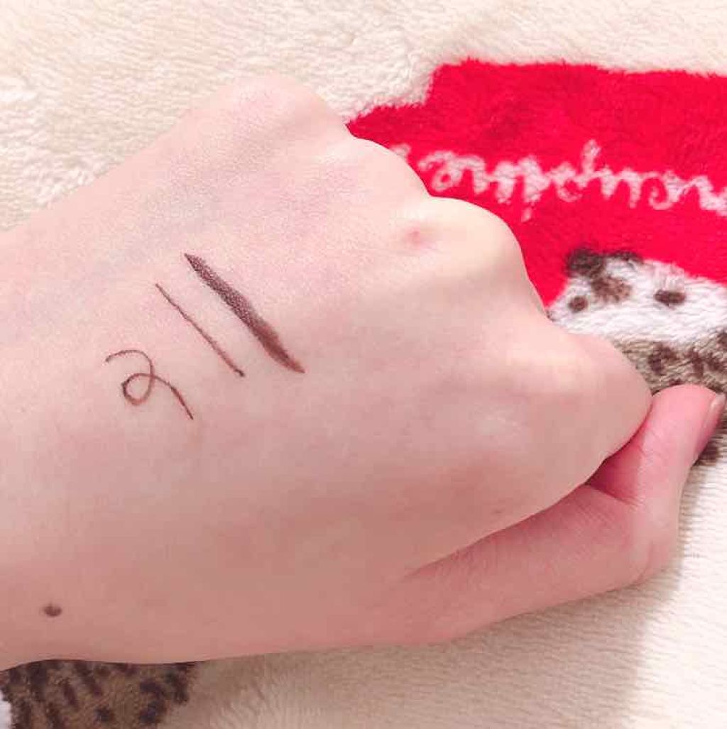 【旧品】シルキーリキッドアイライナーWP/D-UP/リキッドアイライナーを使ったクチコミ(3枚目)