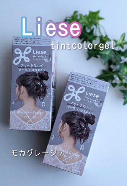 リーゼ ティントカラージェル/リーゼ/ヘアカラーを使ったクチコミ(1枚目)