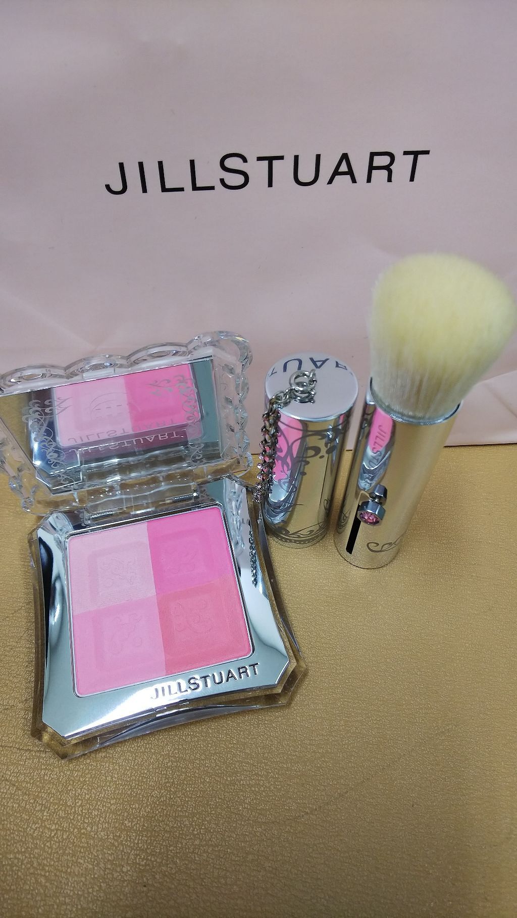 ミックスブラッシュ コンパクト N/JILL STUART/パウダーチークを使ったクチコミ(1枚目)