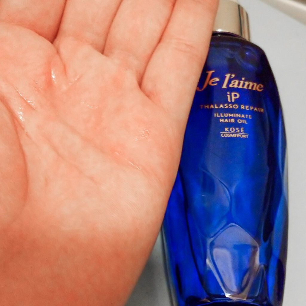 iP タラソリペアイルミネートヘアオイル/Je l'aime/ヘアオイルを使ったクチコミ(2枚目)