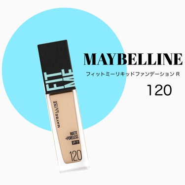 フィットミー リキッドファンデーション R/MAYBELLINE NEW YORK/リキッドファンデーションを使ったクチコミ（1枚目）