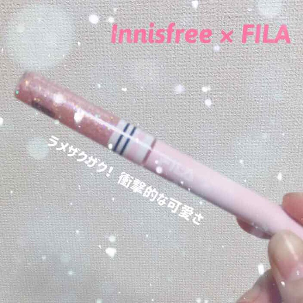 トゥインクル グリッター/innisfree/リキッドアイライナーを使ったクチコミ（1枚目）