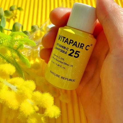 ビタペアC ビタミンC25アンプル/ネイチャーリパブリック/美容液を使ったクチコミ(5枚目)