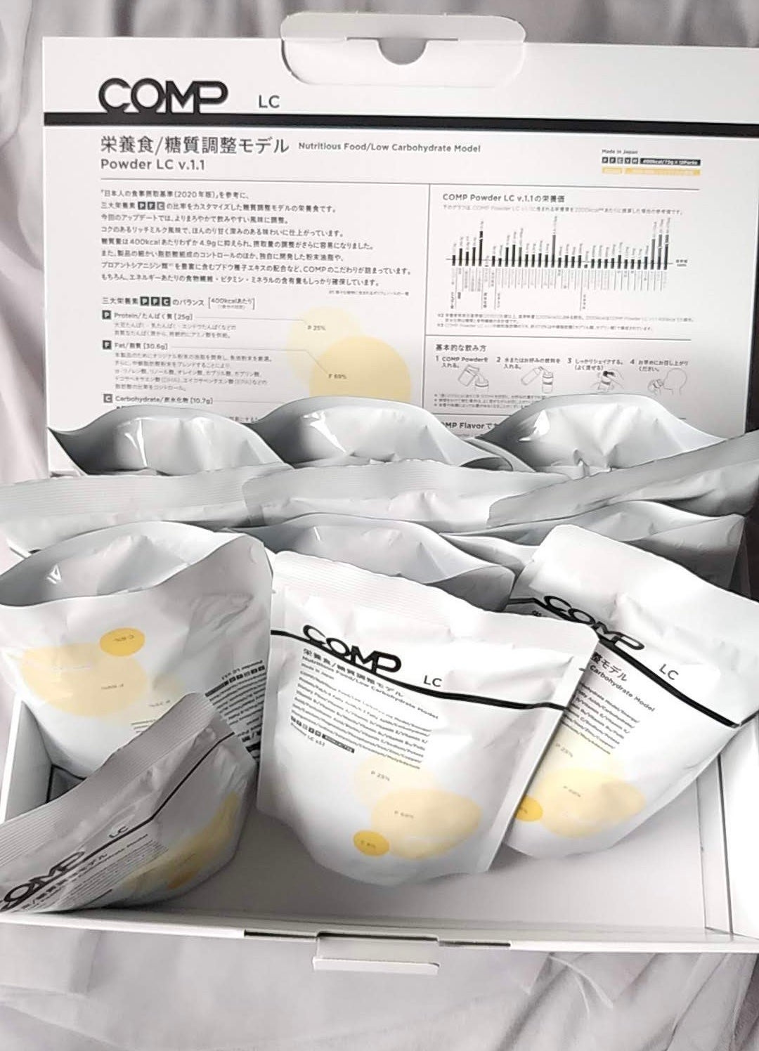 COMP Powder TB v.5.1/COMP/ドリンクを使ったクチコミ(2枚目)