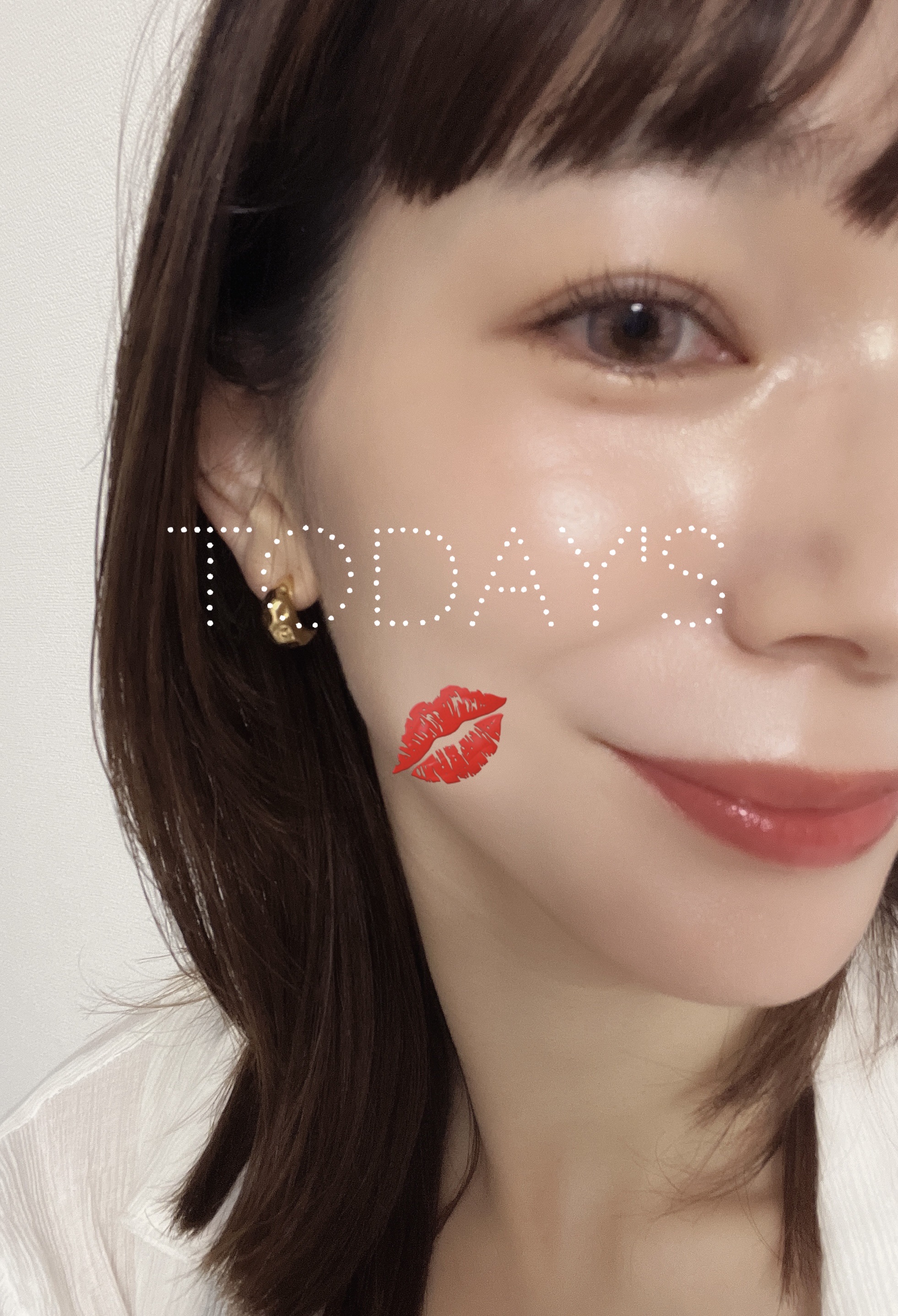 ジューシーデュイティント 01 ムードマンゴー/dasique/リップティントを使ったクチコミ（1枚目）