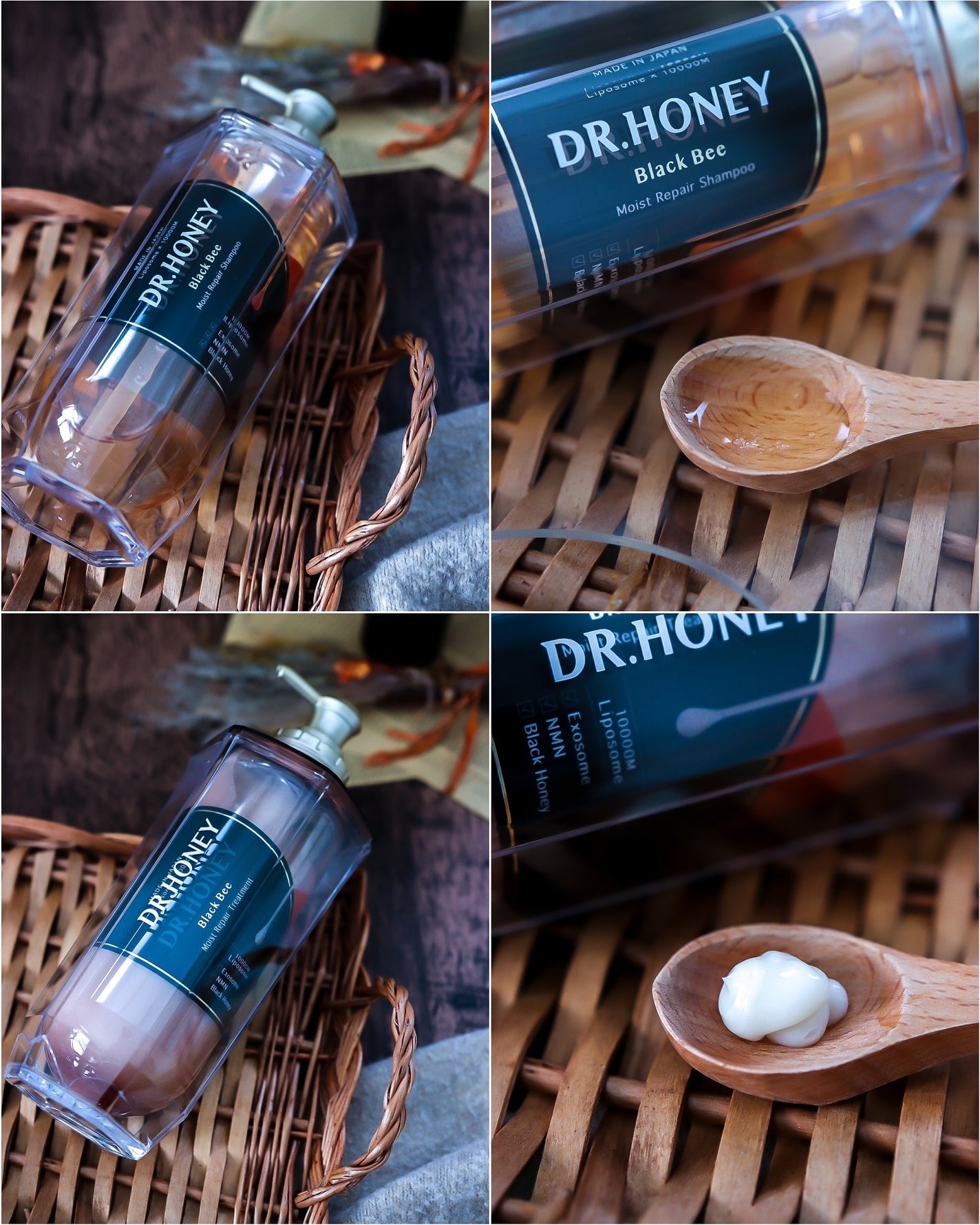 DRハニー ブラックビー モイスト リペア シャンプー/ヘアトリートメント/DR.HONEY/市販シャンプーを使ったクチコミ(3枚目)
