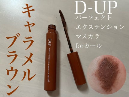 パーフェクトエクステンション マスカラ for カール/D-UP/マスカラを使ったクチコミ(1枚目)