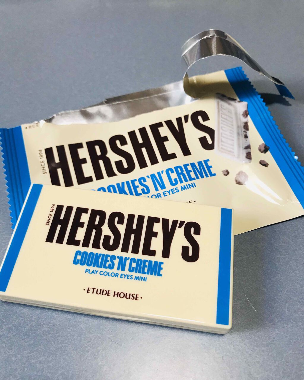 ハーシー プレイカラーアイズミニ/ETUDE/アイシャドウパレットを使ったクチコミ（1枚目）