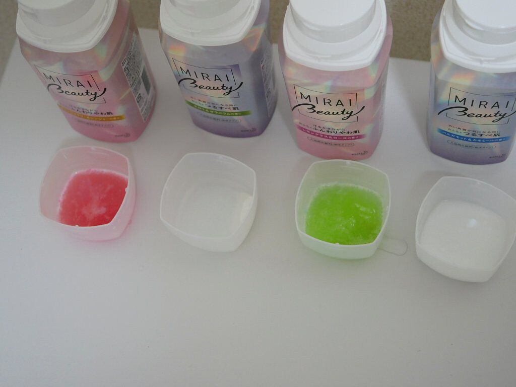 MIRAI beauty バスパウダー/花王/炭酸系入浴剤を使ったクチコミ（2枚目）