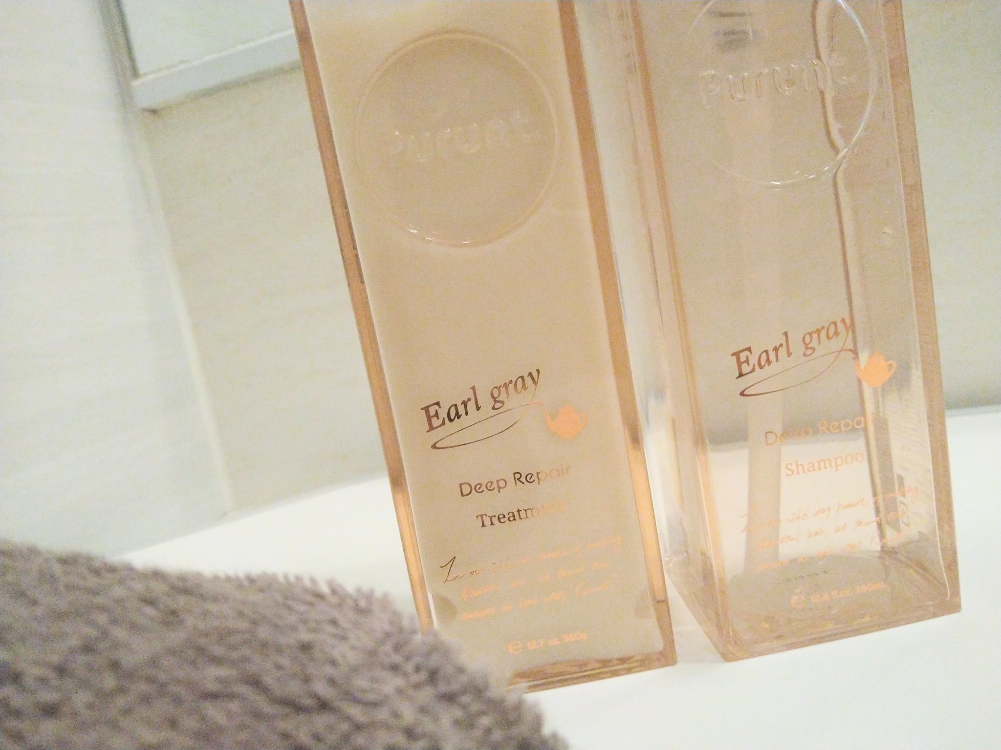 プルント ディープリペアペアセット アールグレイ N/Purunt./市販シャンプーを使ったクチコミ（3枚目）