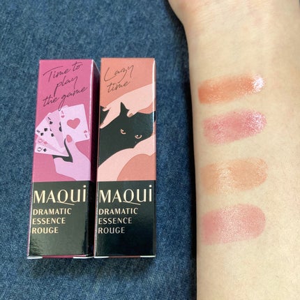 ドラマティックエッセンスルージュ/マキアージュ/口紅を使ったクチコミ(5枚目)