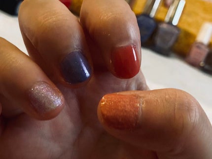 カラフルネイルズ/キャンメイク/マニキュアを使ったクチコミ(6枚目)