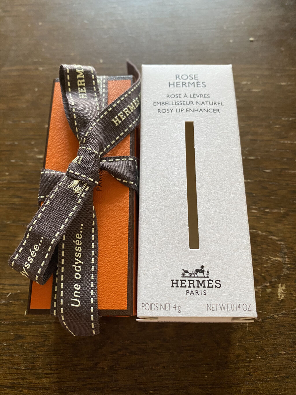 ローズ・エルメス ローズ ア レーヴル 49/エルメス/口紅を使ったクチコミ（1枚目）