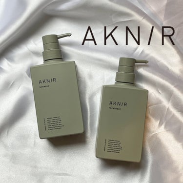 AKNIR 薬用ヘアシャンプー＆トリートメントのクチコミ「
／
 薬用ヘアシャンプー＆トリートメントセット🧴🫧´-
＼

AKNIRさまは、女性が美しく.....」（1枚目）