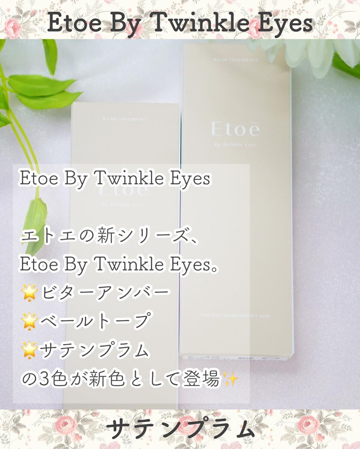 ちっちみ on LIPS 「🕊𓂃𓈒𓏸#エトエカラコンEtoeByTwinkleEyes@..」(2枚目)