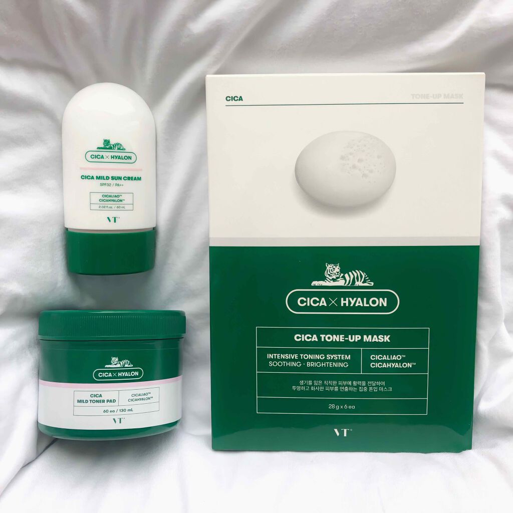 CICA マイルドトナーパッド/VT/トナーパッドを使ったクチコミ(1枚目)