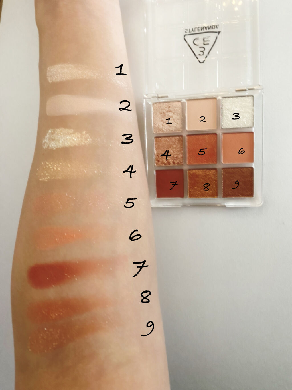 3CE マルチアイカラーパレット/3CE/アイシャドウパレットを使ったクチコミ（3枚目）