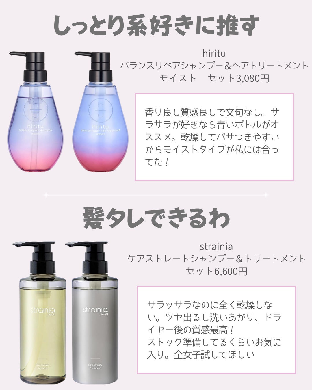 メロウシャンプー/メロウトリートメント/plus eau/市販シャンプーを使ったクチコミ(3枚目)