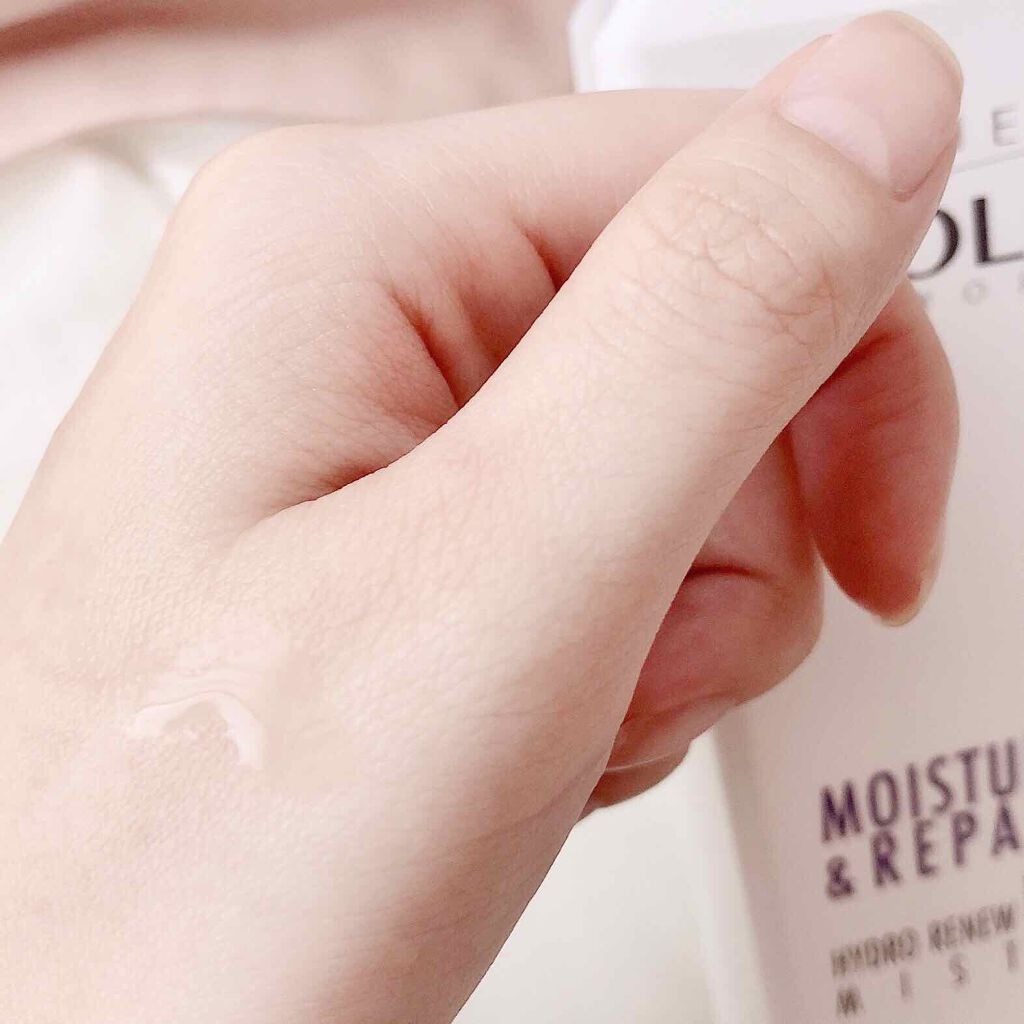 ハイドロリニュー ミスト モイスチュアリペア/スティーブンノル ニューヨーク/プレスタイリング・寝ぐせ直しを使ったクチコミ(2枚目)