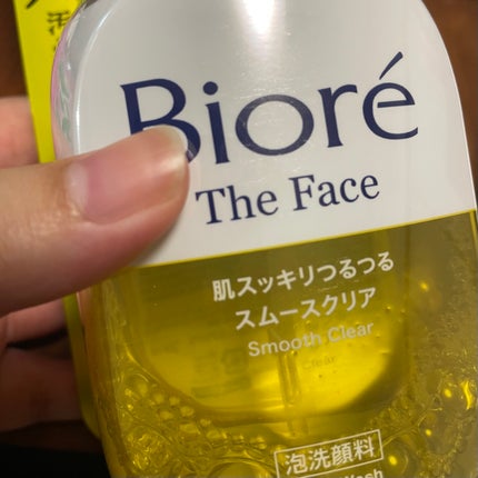 ビオレ ザフェイス 泡洗顔料 スムースクリア/ビオレ/泡洗顔を使ったクチコミ(1枚目)