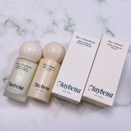 ライスX グルタチオン メラケアー60 ウォーターインセラム/MAYBENA/美容液を使ったクチコミ(6枚目)