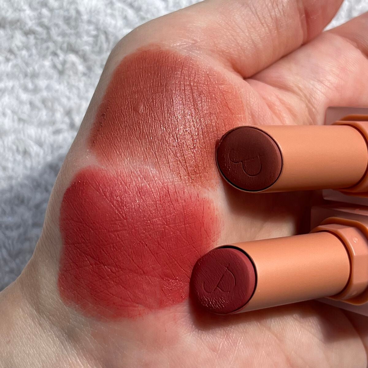 ゼロマットリップスティック/rom&nd/口紅を使ったクチコミ(6枚目)