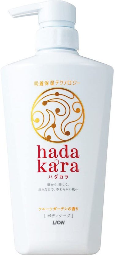 hadakara ボディソープ フルーツガーデンの香り 500ml