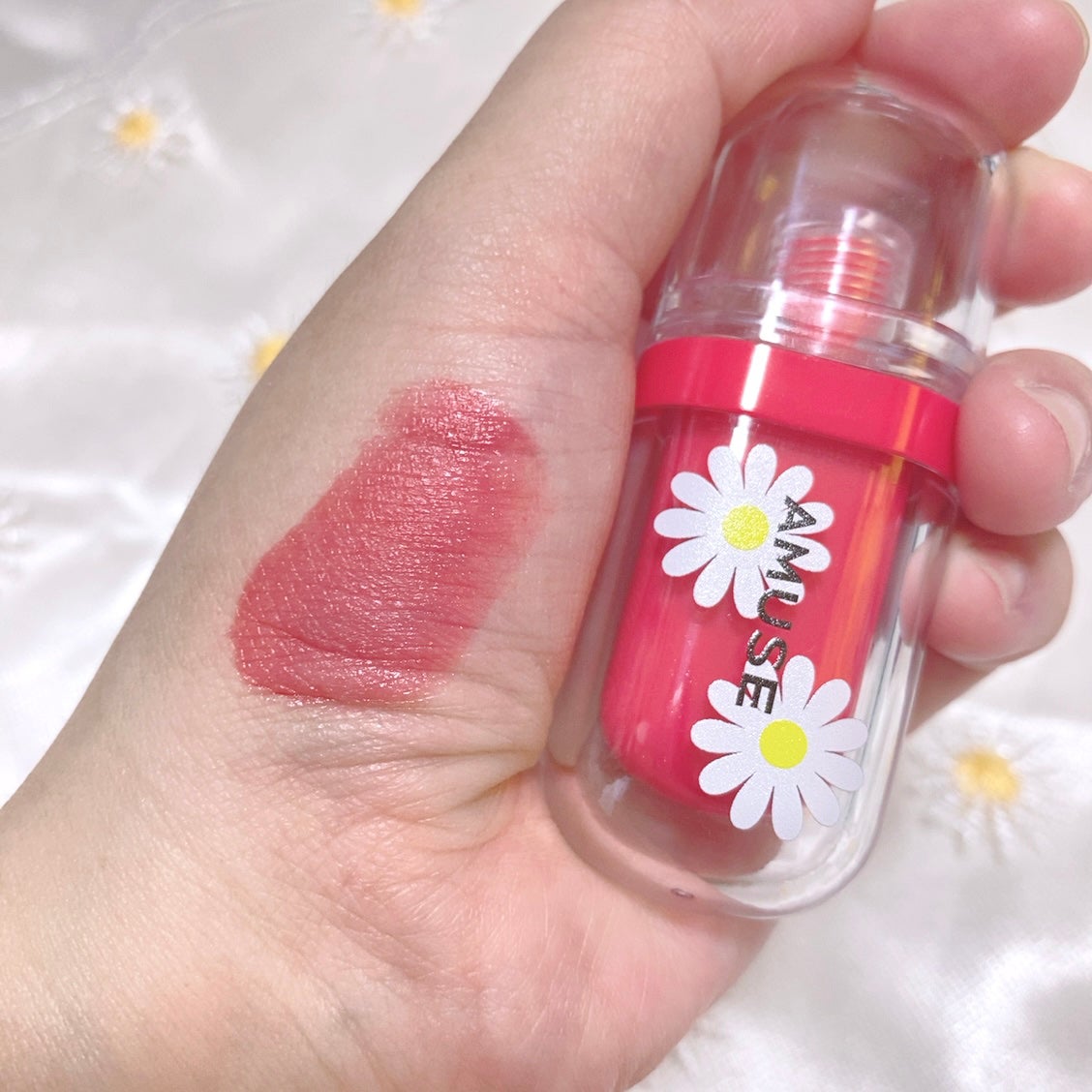 ジェルフィットティント/AMUSE/リップティントを使ったクチコミ(5枚目)