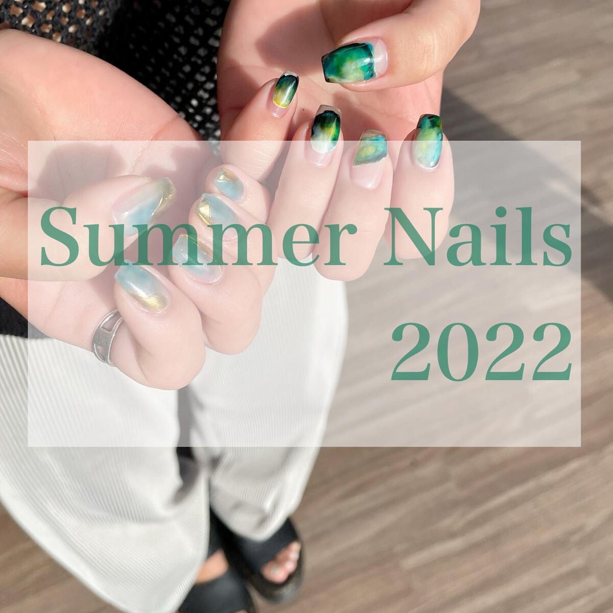 AYA on LIPS 「ネイルデザインを考える時の参考に♪夏ネイル集めてみました🌴──..」(1枚目)