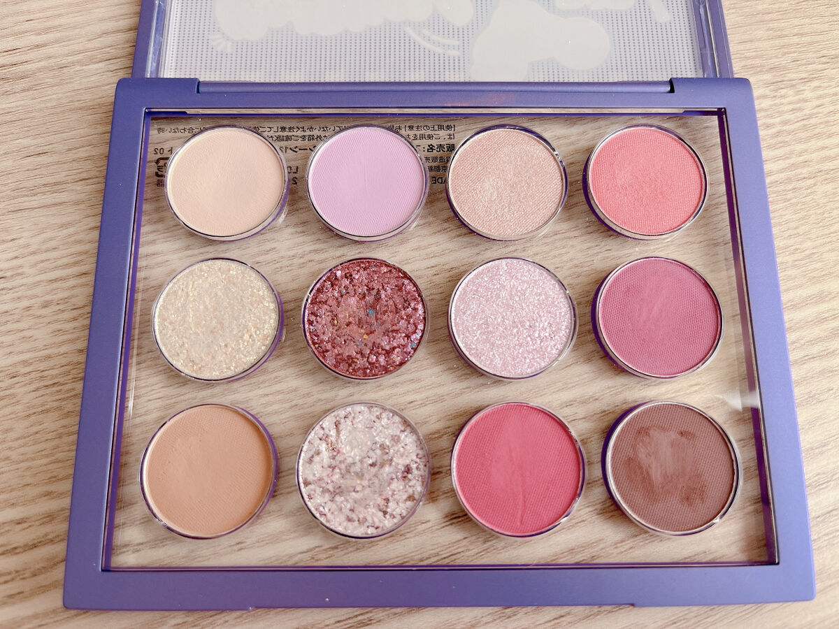 ZEESEA ピクセルシリーズ ベンディングマシーン12カラーアイシャドウパレット/ZEESEA/アイシャドウパレットを使ったクチコミ（3枚目）