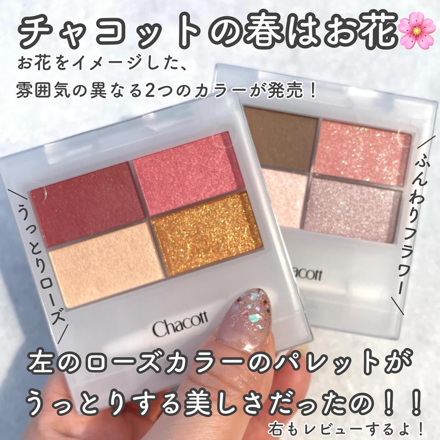 フェイスカラーパレット/チャコット・コスメティクス/アイシャドウパレットを使ったクチコミ(2枚目)