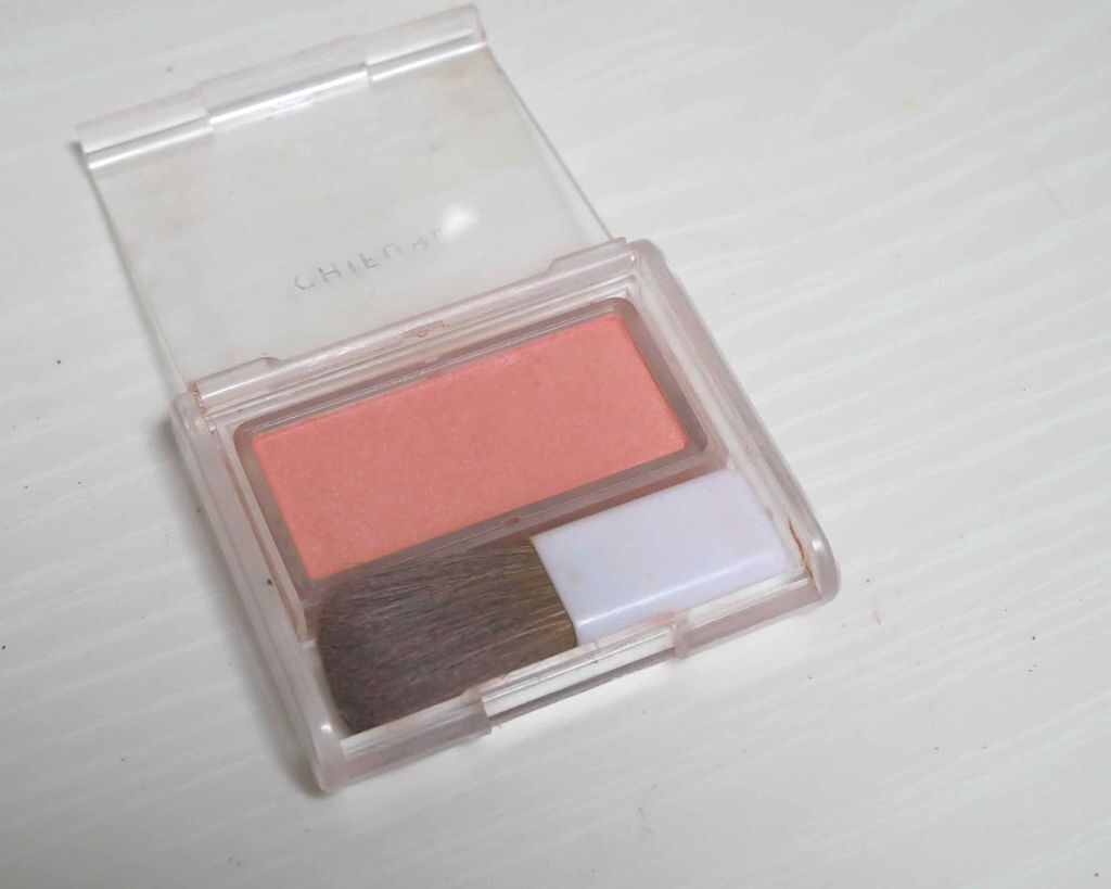 チーク カラー(ブラシ付)/ちふれ/パウダーチークを使ったクチコミ(2枚目)